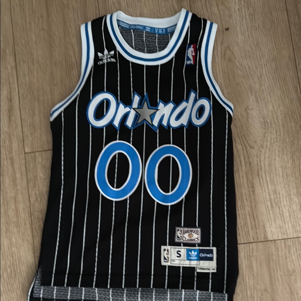 Orlando Magic Gordon Youth S Champion Black and Blue Athletic Jersey